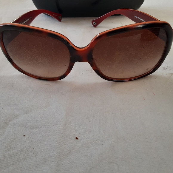 Coach Glasses L037 Bridget in Tortoise Orange - Picture 2 of 8